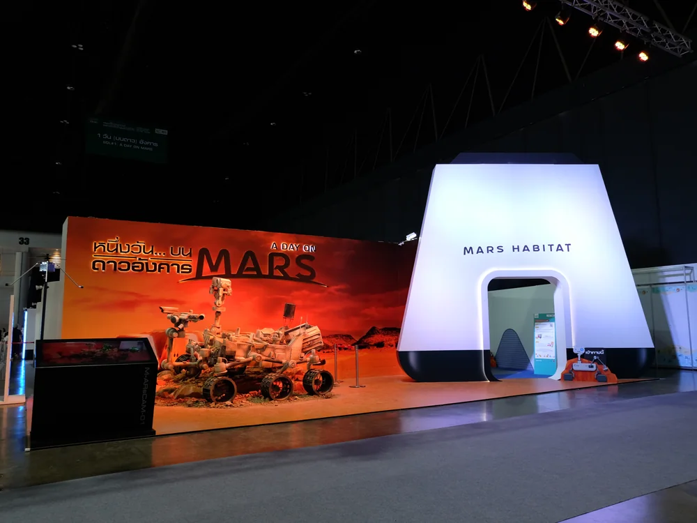 泰国科学展 2020 · 火星上的一天 — T-STONE 项目现场